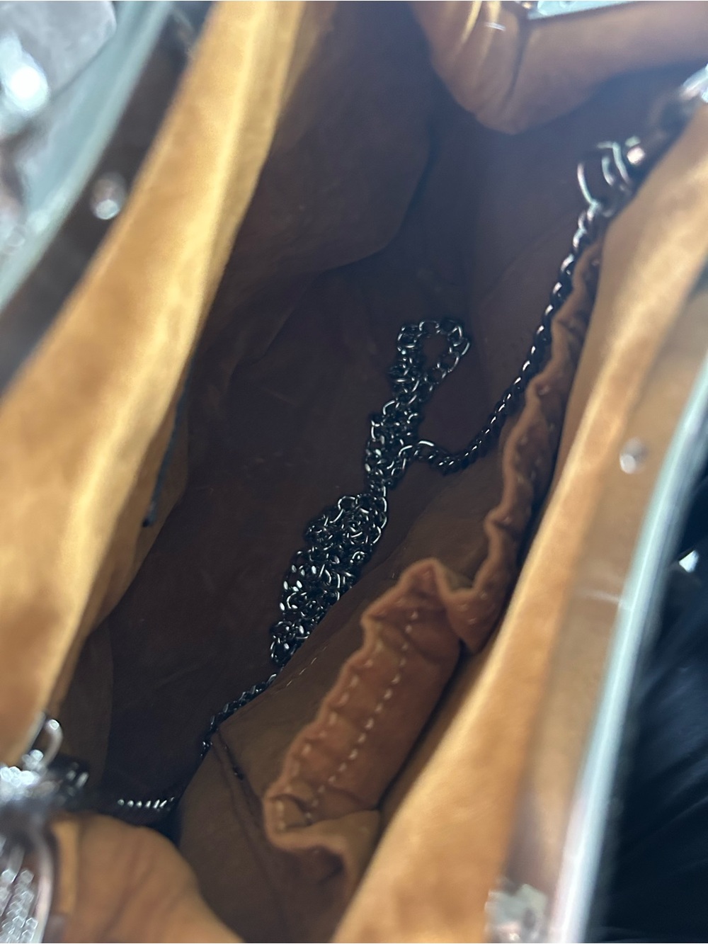 Patricia Nash Navy Birds of Paradise Kisslock Frame Bag - Picture 4 of 6
